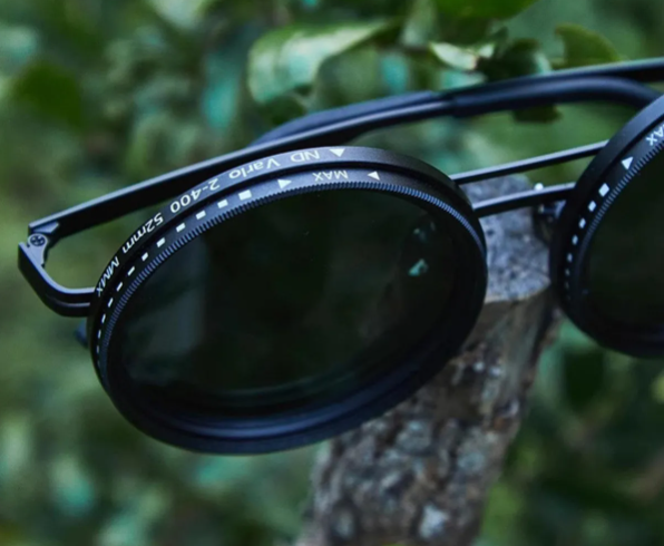 Gafas Urban Black -Gira el lente y ajusta la luz al instante