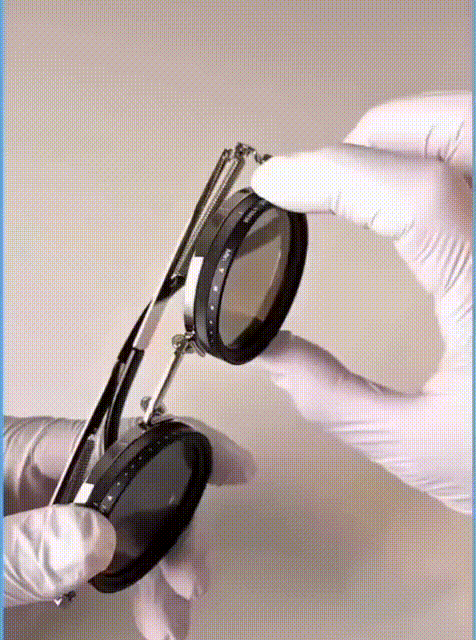 Gray helmet for bikers