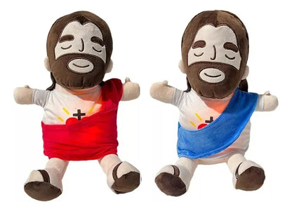 Peluche del Niño Jesús que Respira y Calma el Alma