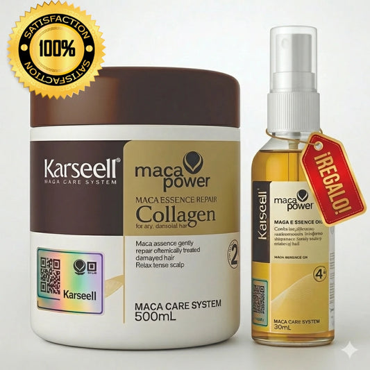 Karseell® Reparación Absoluta de Salón Mascarilla Profesional + Aceite Nutritivo GRATIS