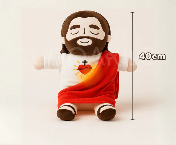 Peluche del Niño Jesús que Respira y Calma el Alma